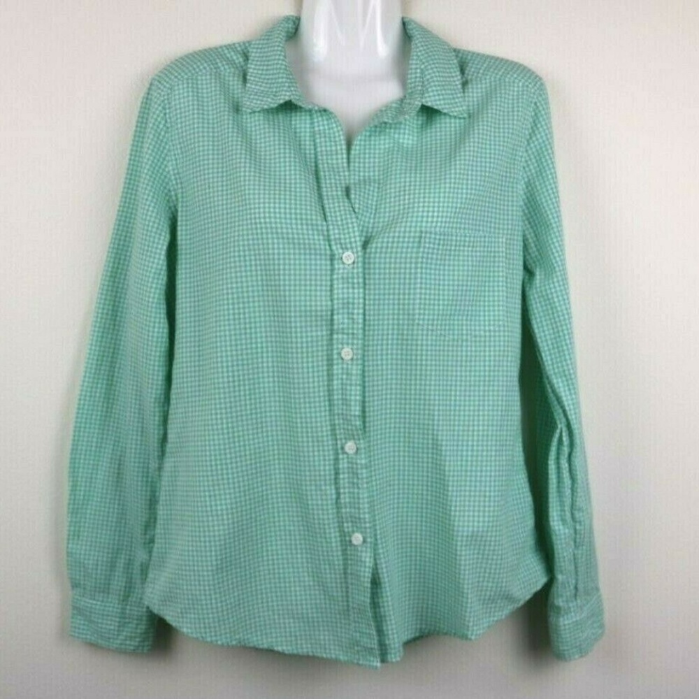 Tart Collection Womens Blouse Plaid Long Sleeve